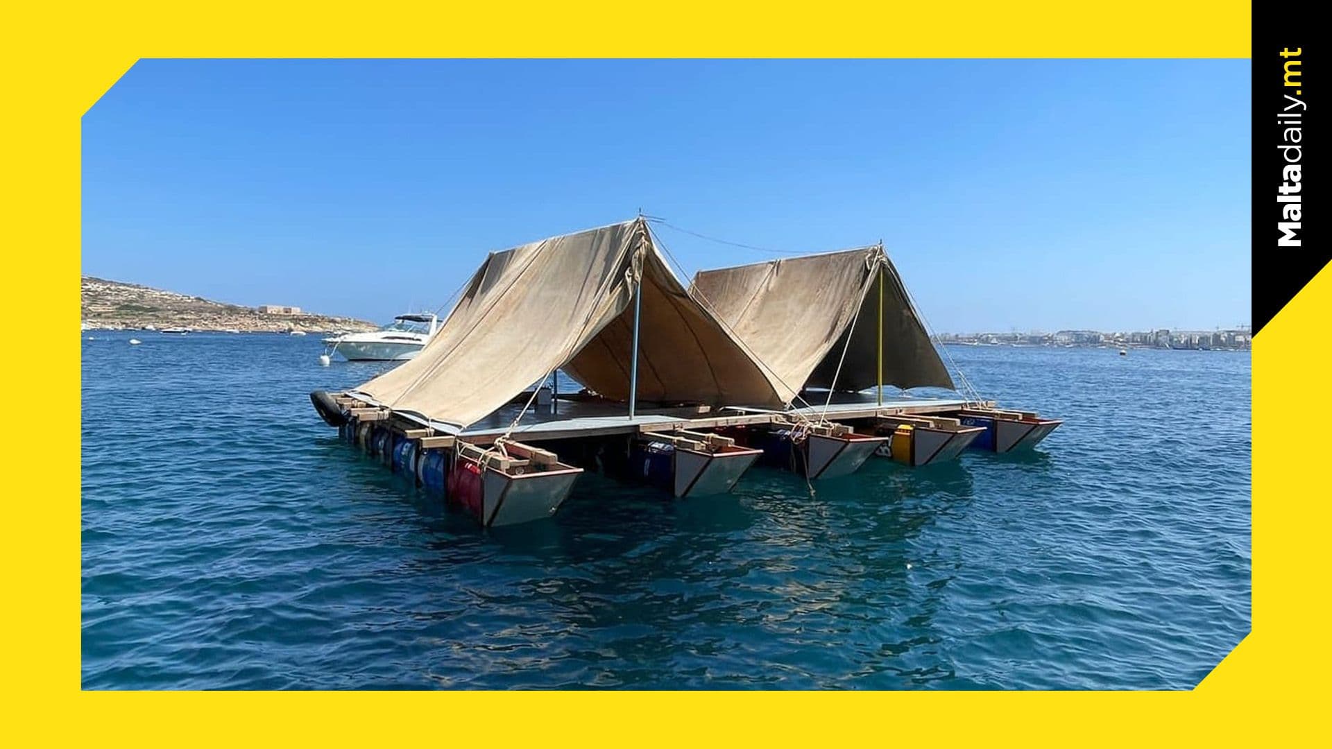 Mosta Scout Group’s Floating Raft Adventure Revived