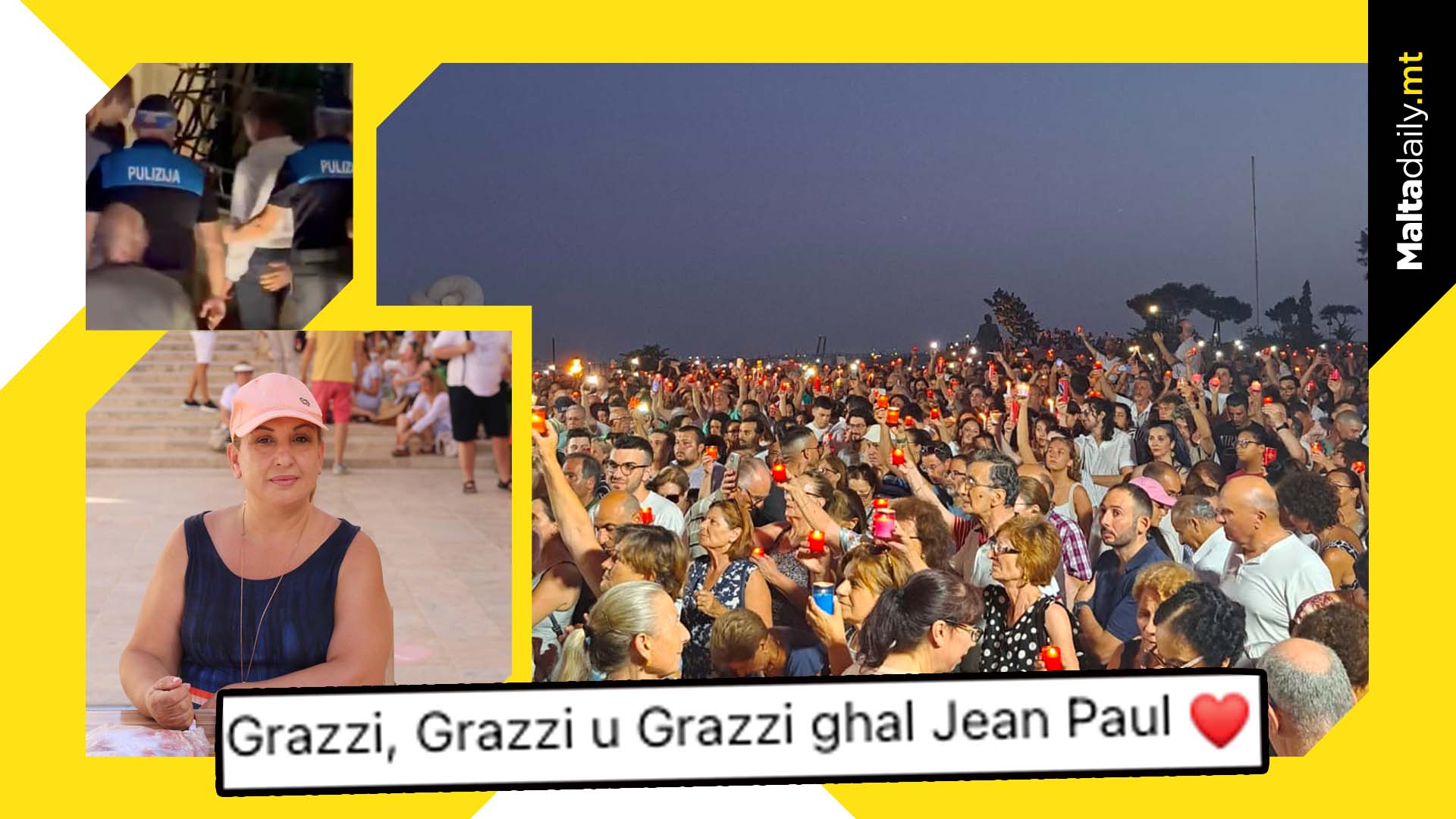 Isabelle Bonnici Thanks Public For Attending Vigil