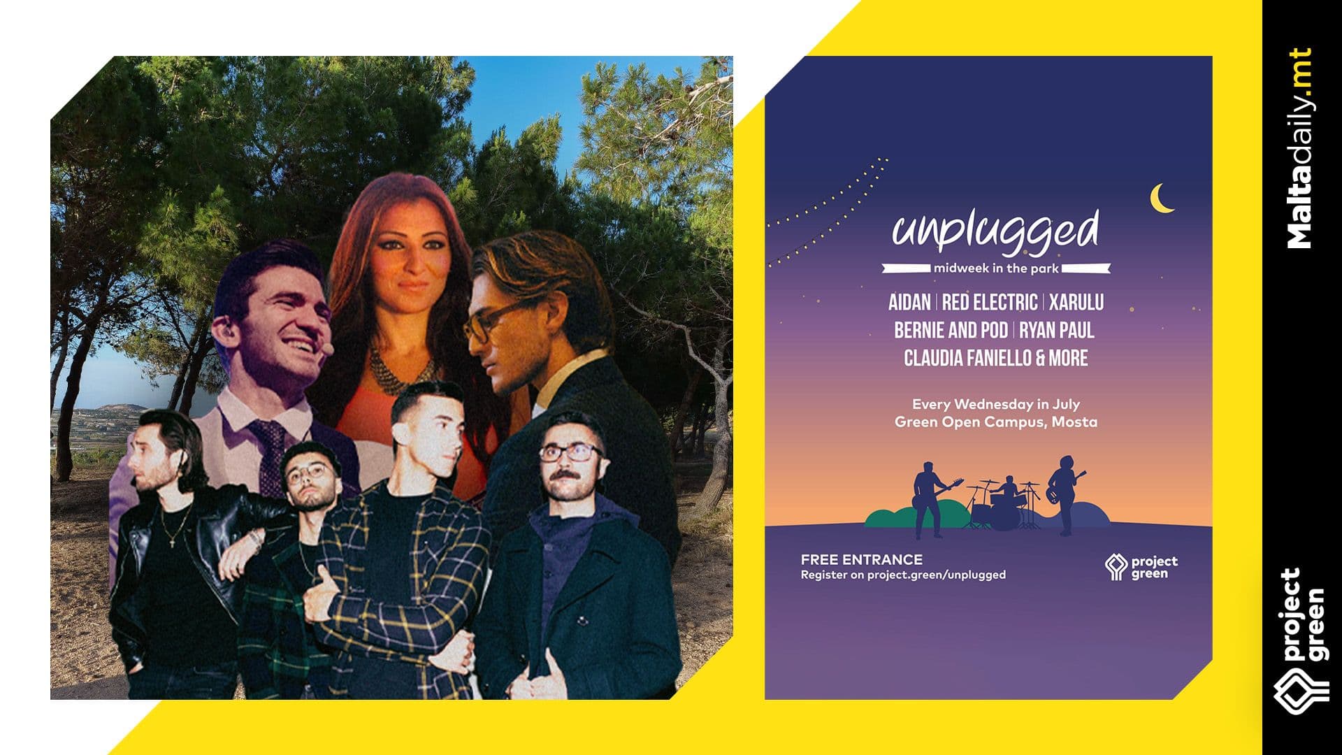 Maltese Talent To Perform Every Wednesday At New Green Open Campus In Mosta