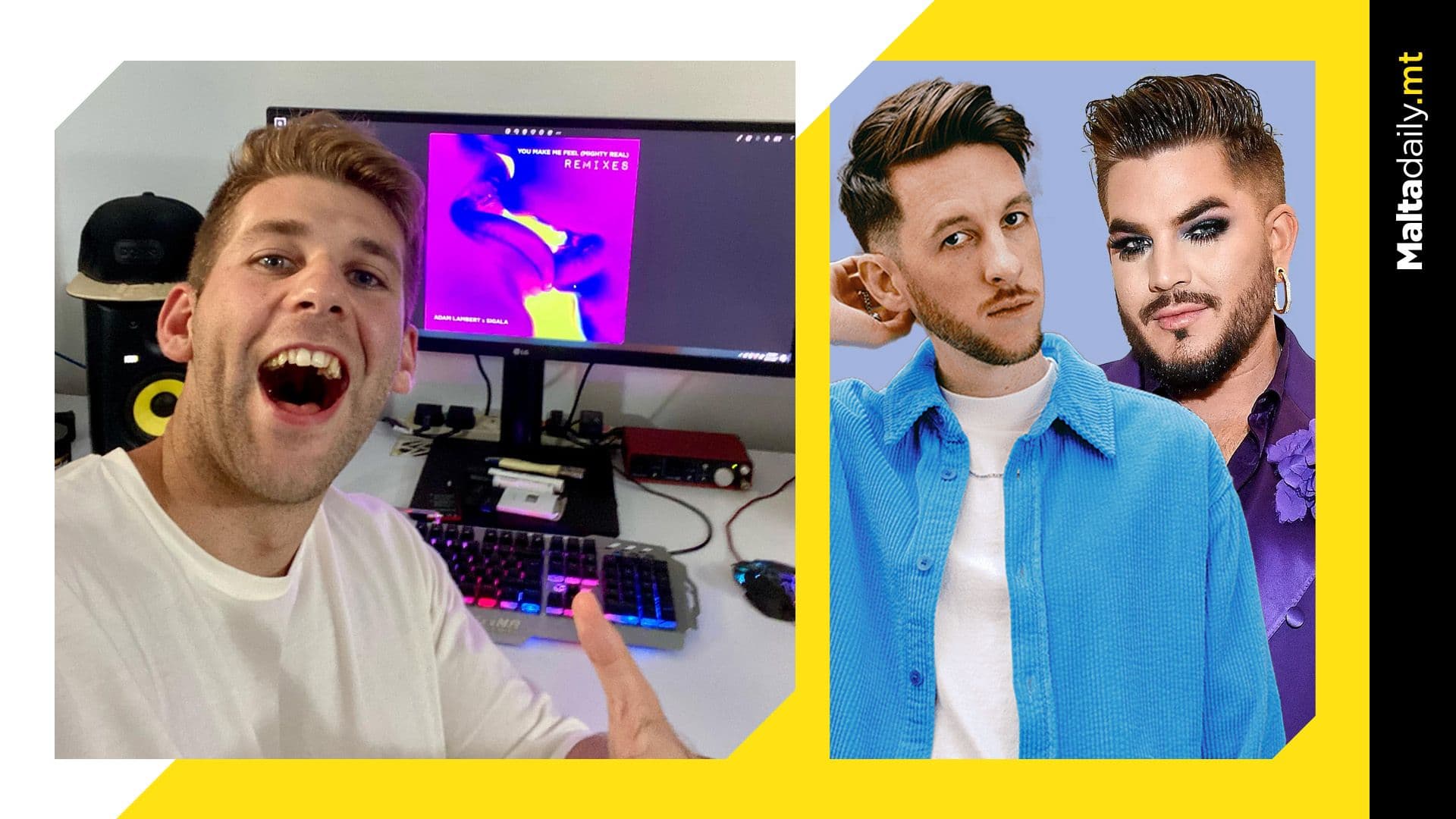 Maltese DJ Husko Lands Massive Remix For Sigala & Adam Lambert
