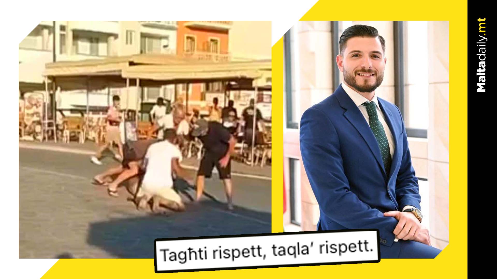 Alex Borg Addresses Marsalforn Fight