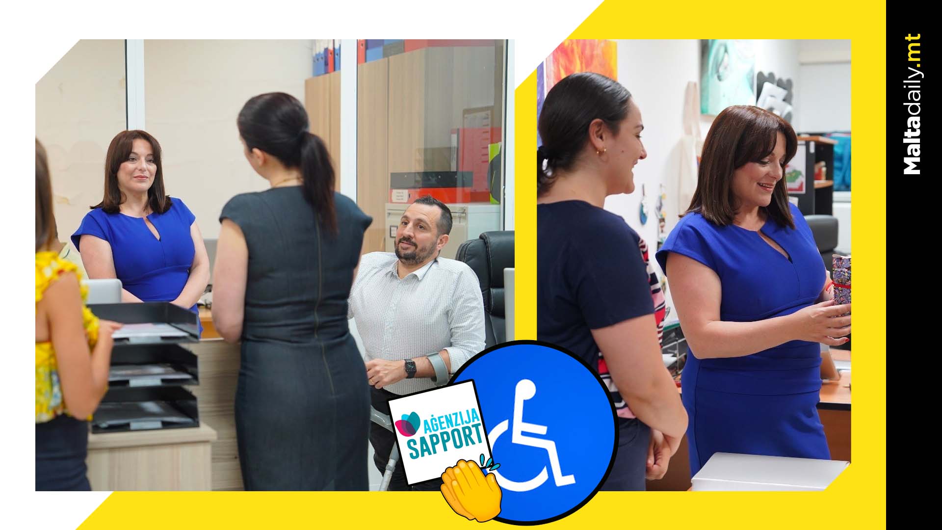 1,800 Applications For Blue Badges Welcomed By Aġenzija Sapport