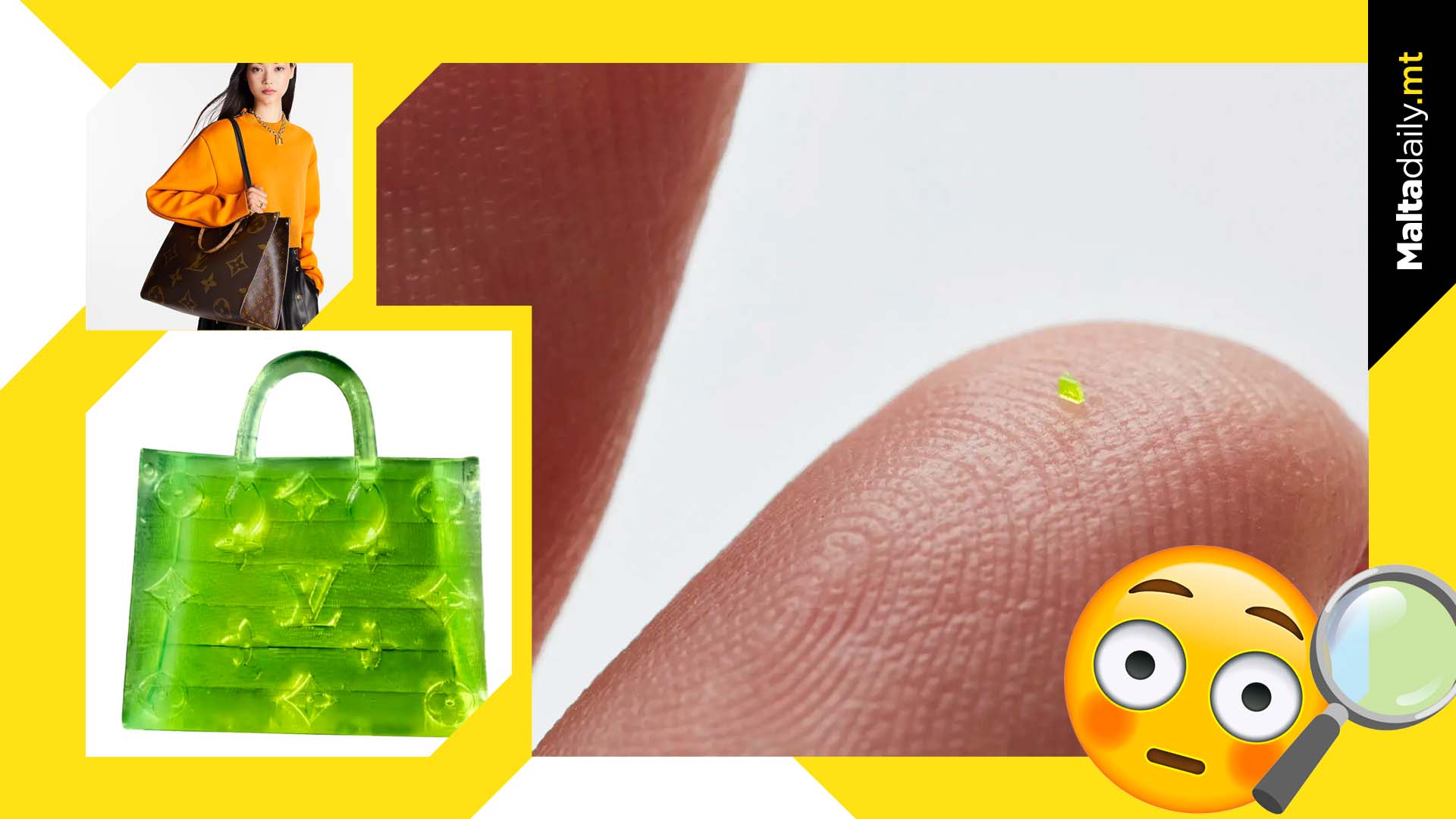 World’s Smallest ‘Louis Vuitton’ Bag Unveiled By MSCHF