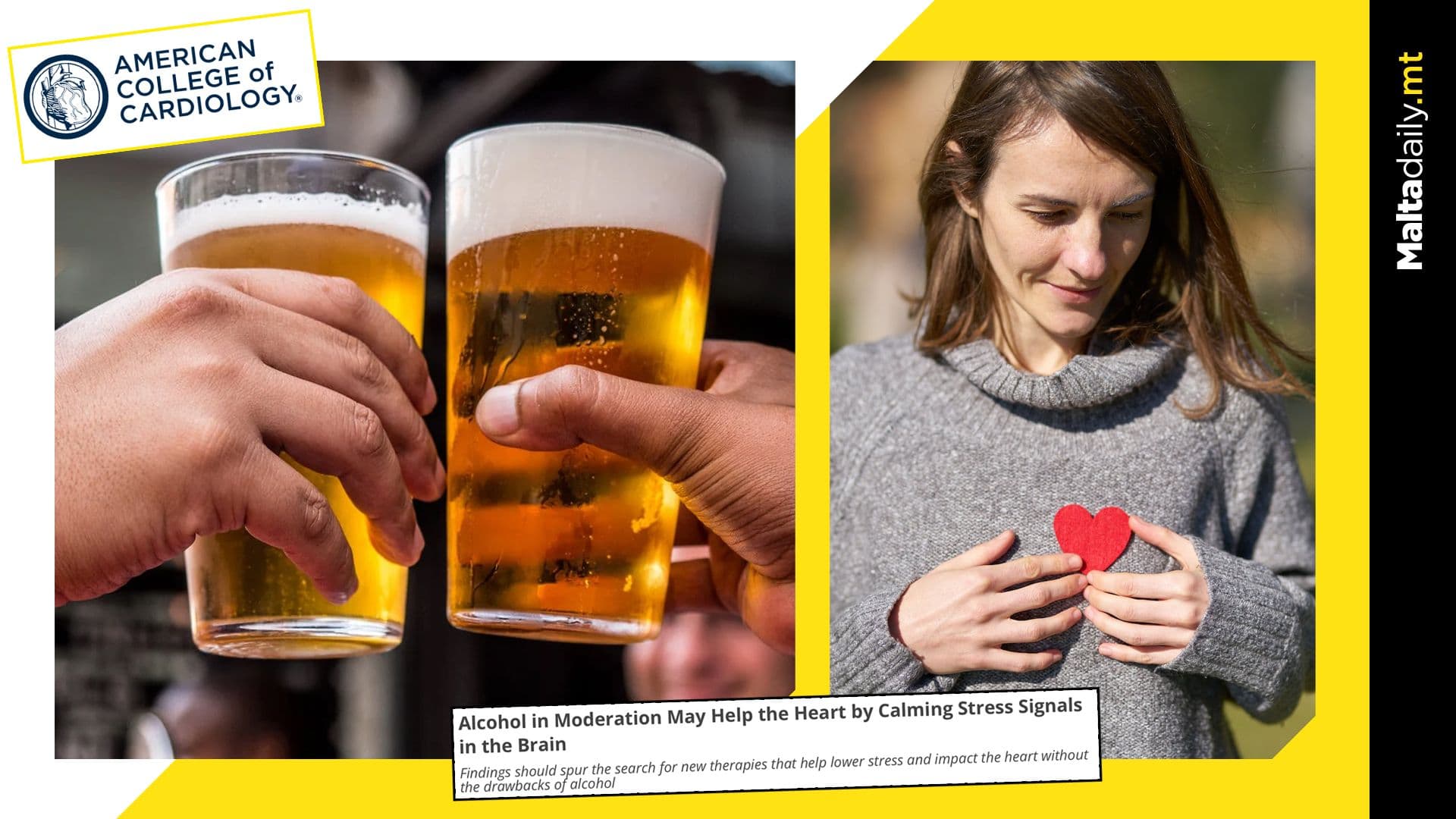 New study reveals potential benefits of moderate alcohol consumption on heart health