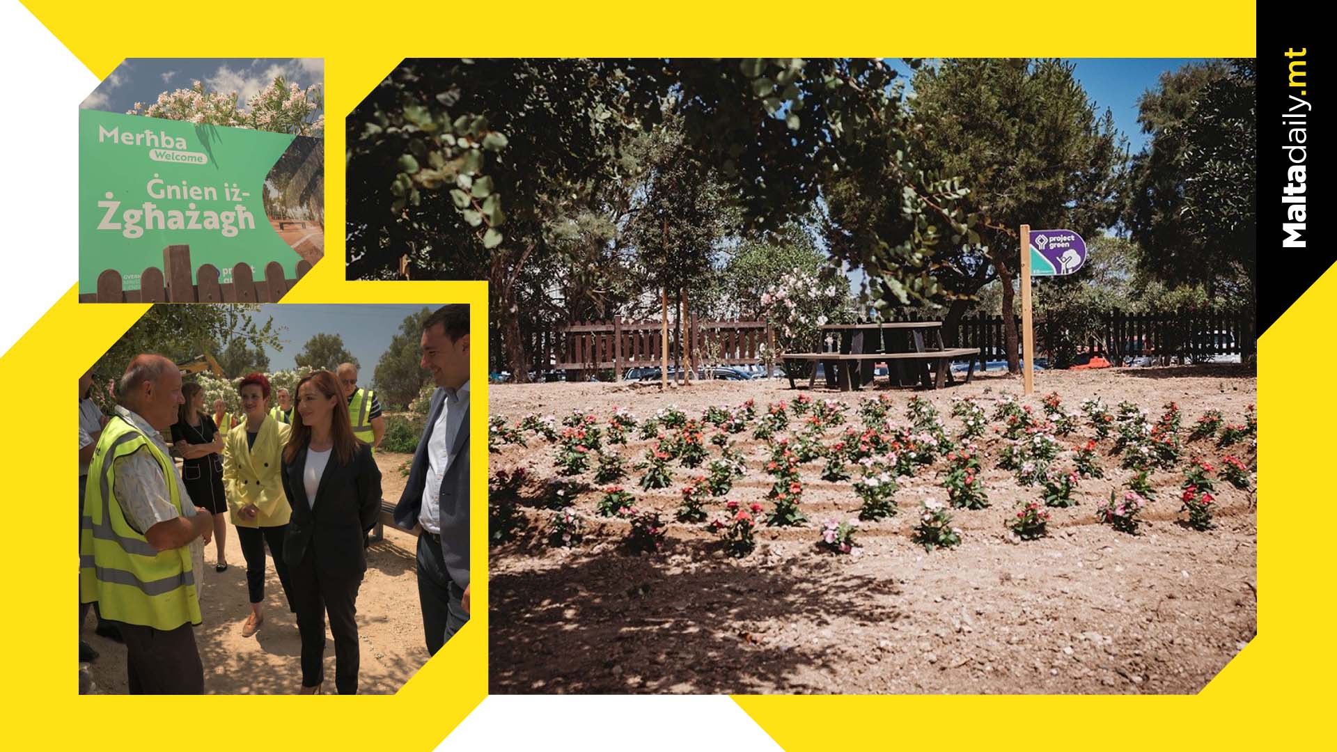 Ġnien iż-Żgħażagħ: from a derelict area into a new open space for the Gudja community