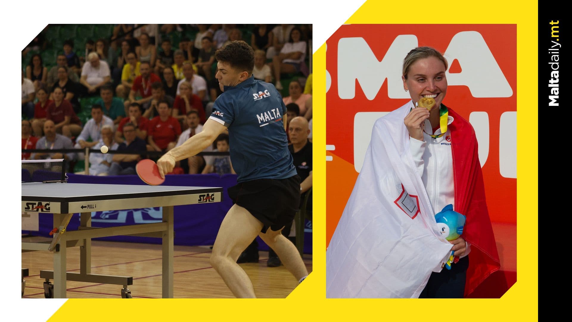 Malta wins Small States Games for the first time ever, securing 38 gold medals