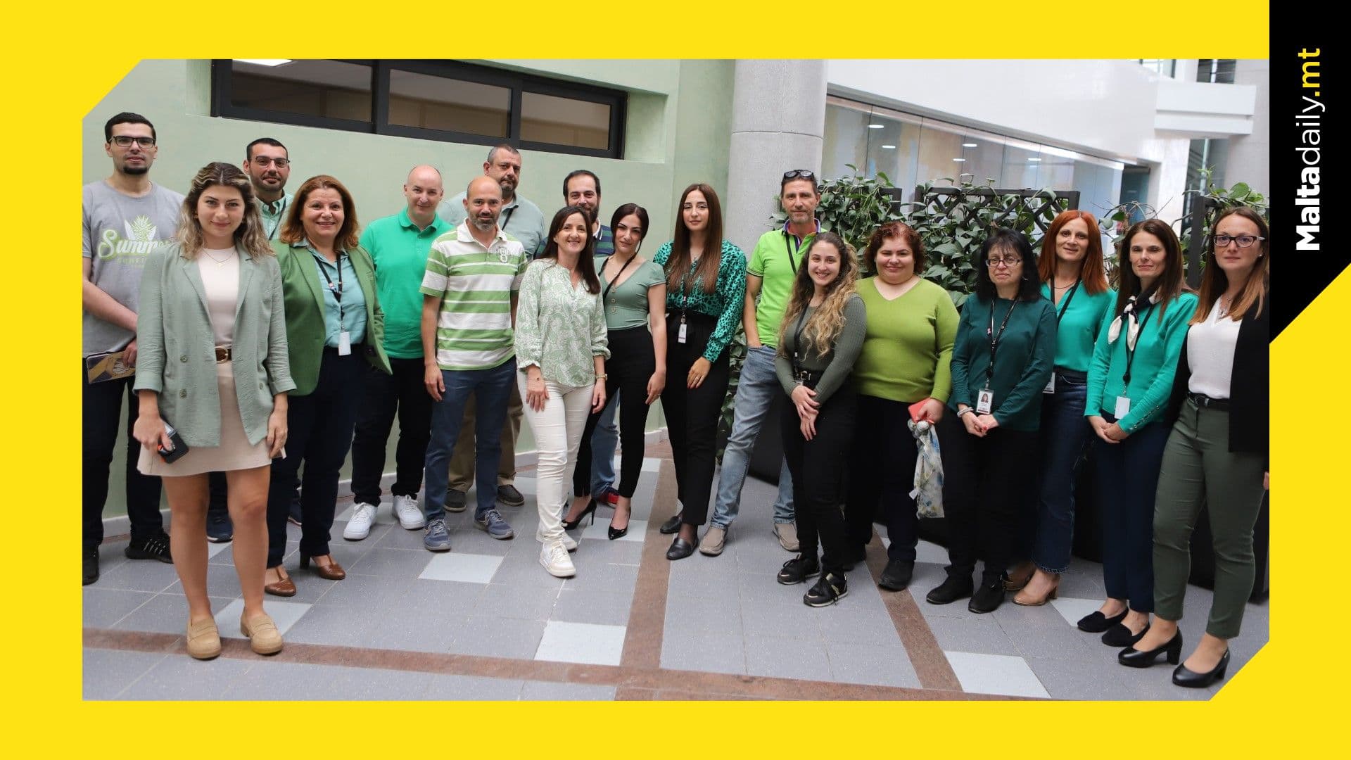 BOV Goes Green for Mental Health