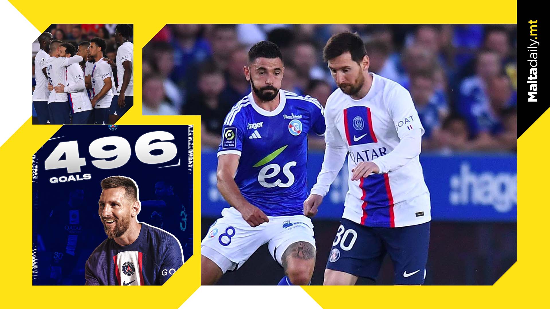 Messi breaks Ronaldo’s record for most Europe Top 5 Leagues goals