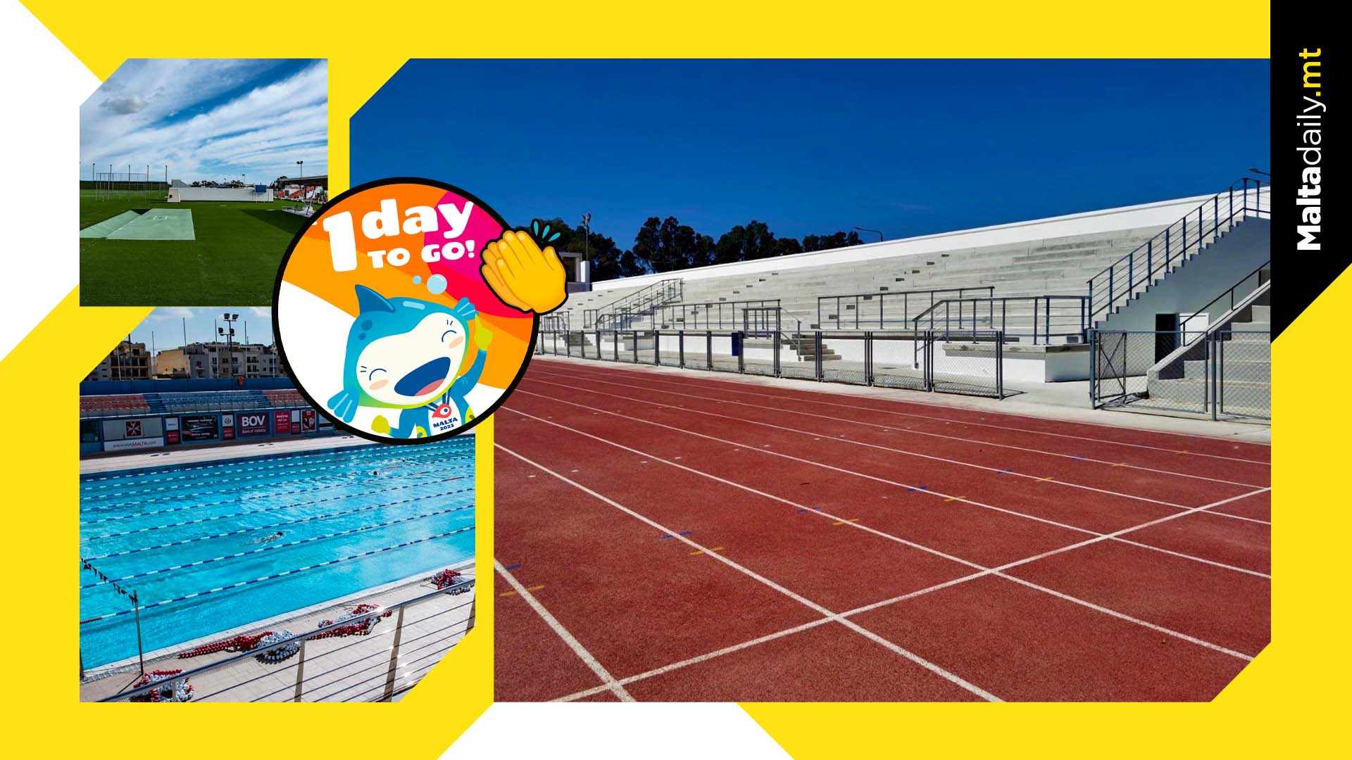 Sports venues ready to welcome over 1,300 athletes for GSSE