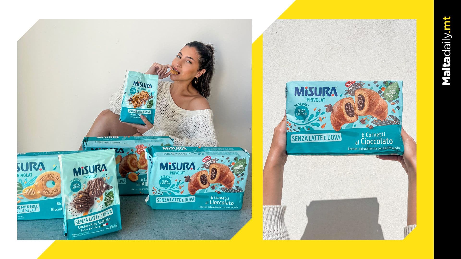 Dairy-free, egg-free or following a specific diet? Misura’s nutritious products are here for you