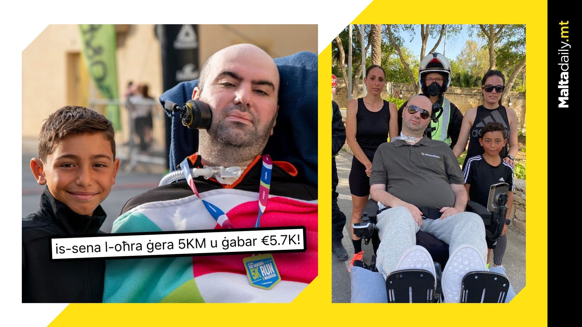 9-year-old Kruiven running 6km in aid of ALS Malta