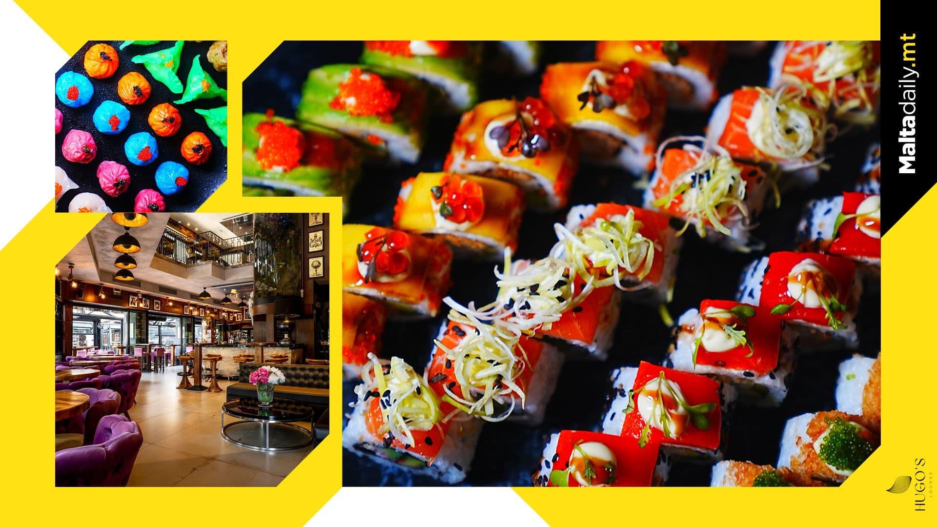 SUSHI LOVERS: Hugo’s Lounge is back with a new look, fresh location and revamped menu!