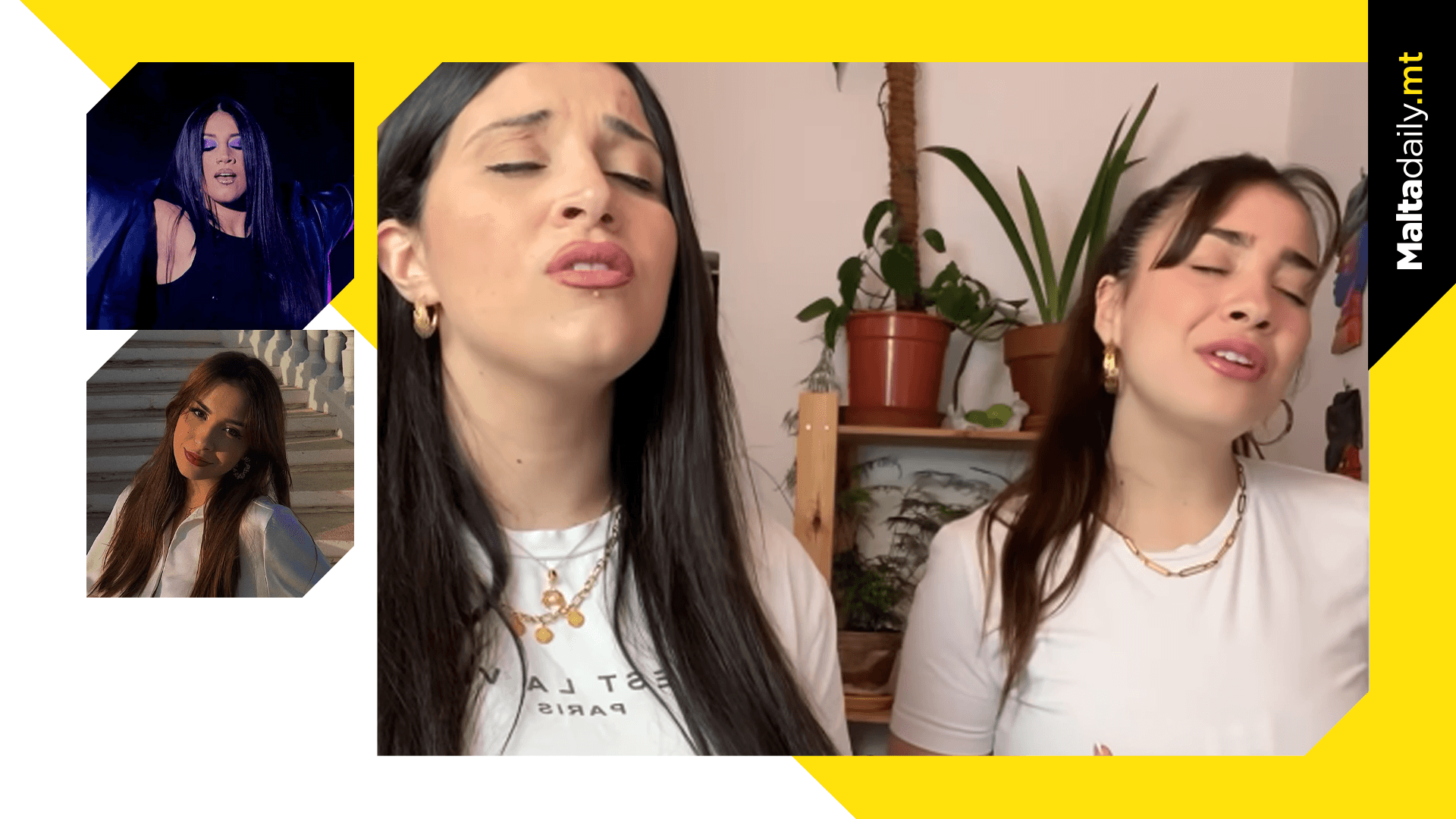 Cousins Megan & Amber team up for song cover