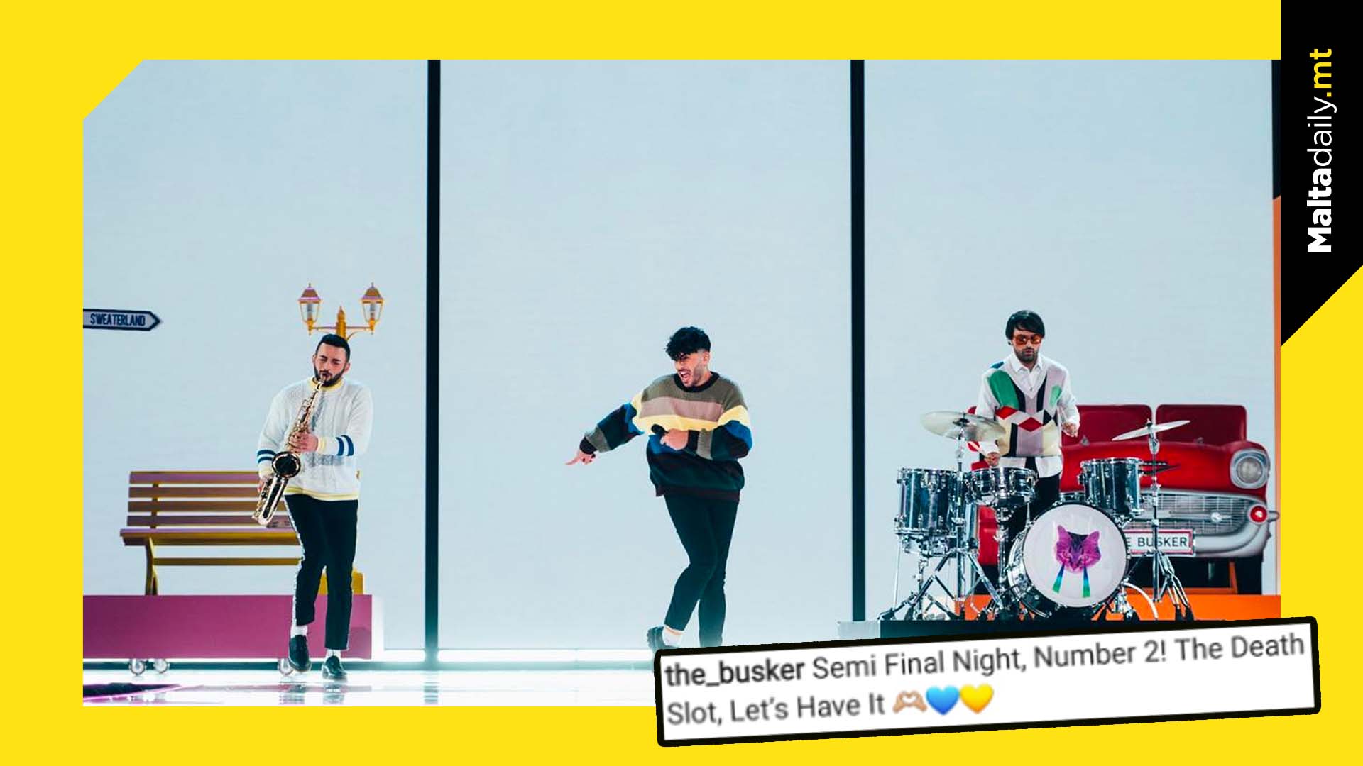 It’s Eurovision Day: The Busker to perform tonight in 2nd place