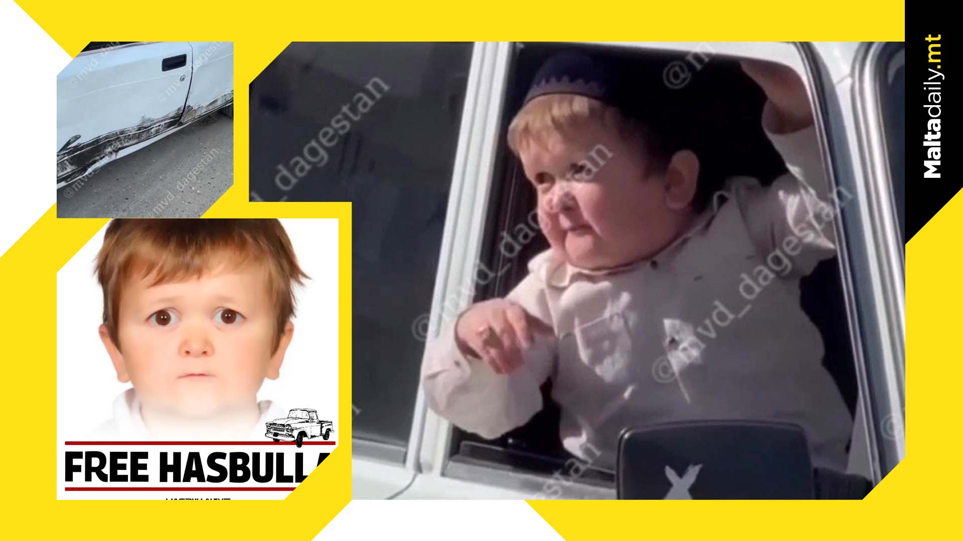 Hasbulla arrested along with friends for driving offences