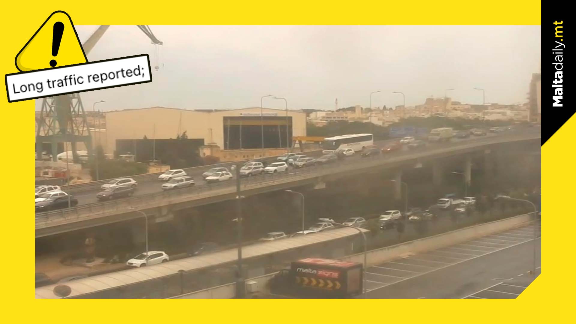 Multiple collisions reported: gridlocks in various localities