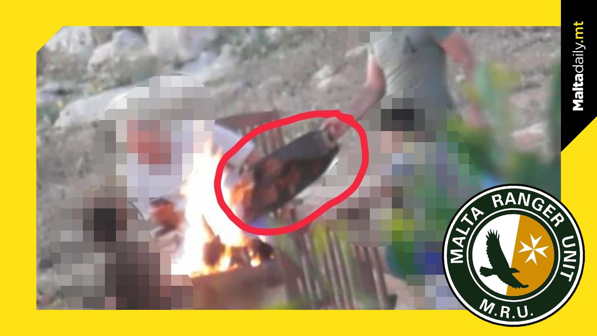 More Qalet Marku reports as group burn plastics in natural area