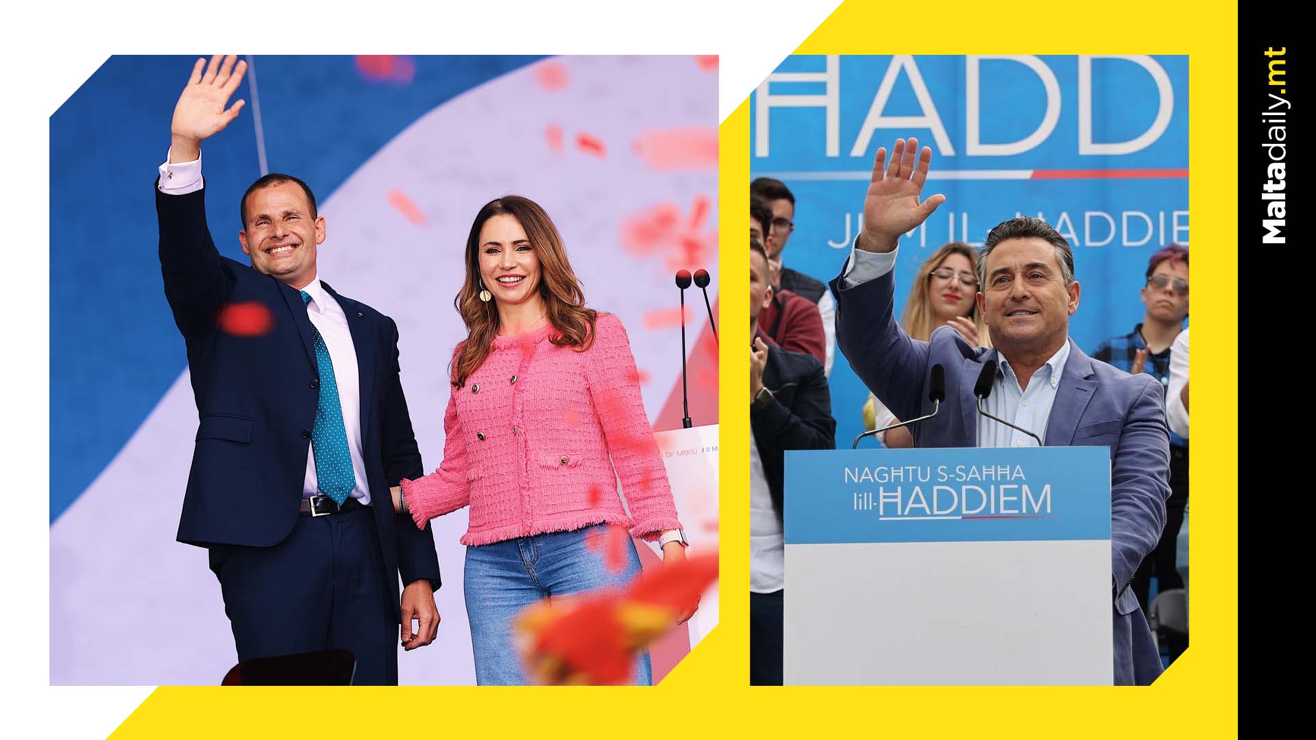 Abela announces refund checks; Grech slams low salaries