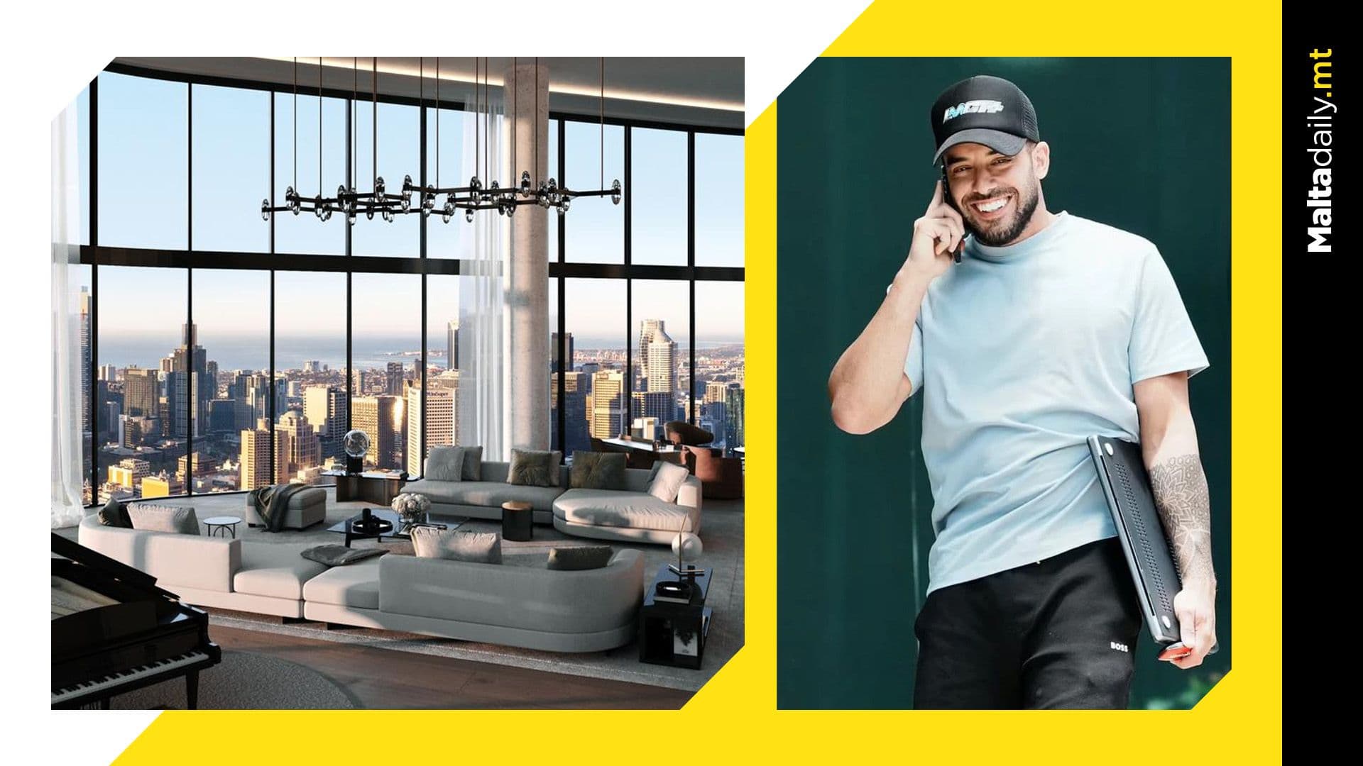 Gozitan-Aussie millionaire Adrian Portelli buys Melbourne’s most expensive apartment