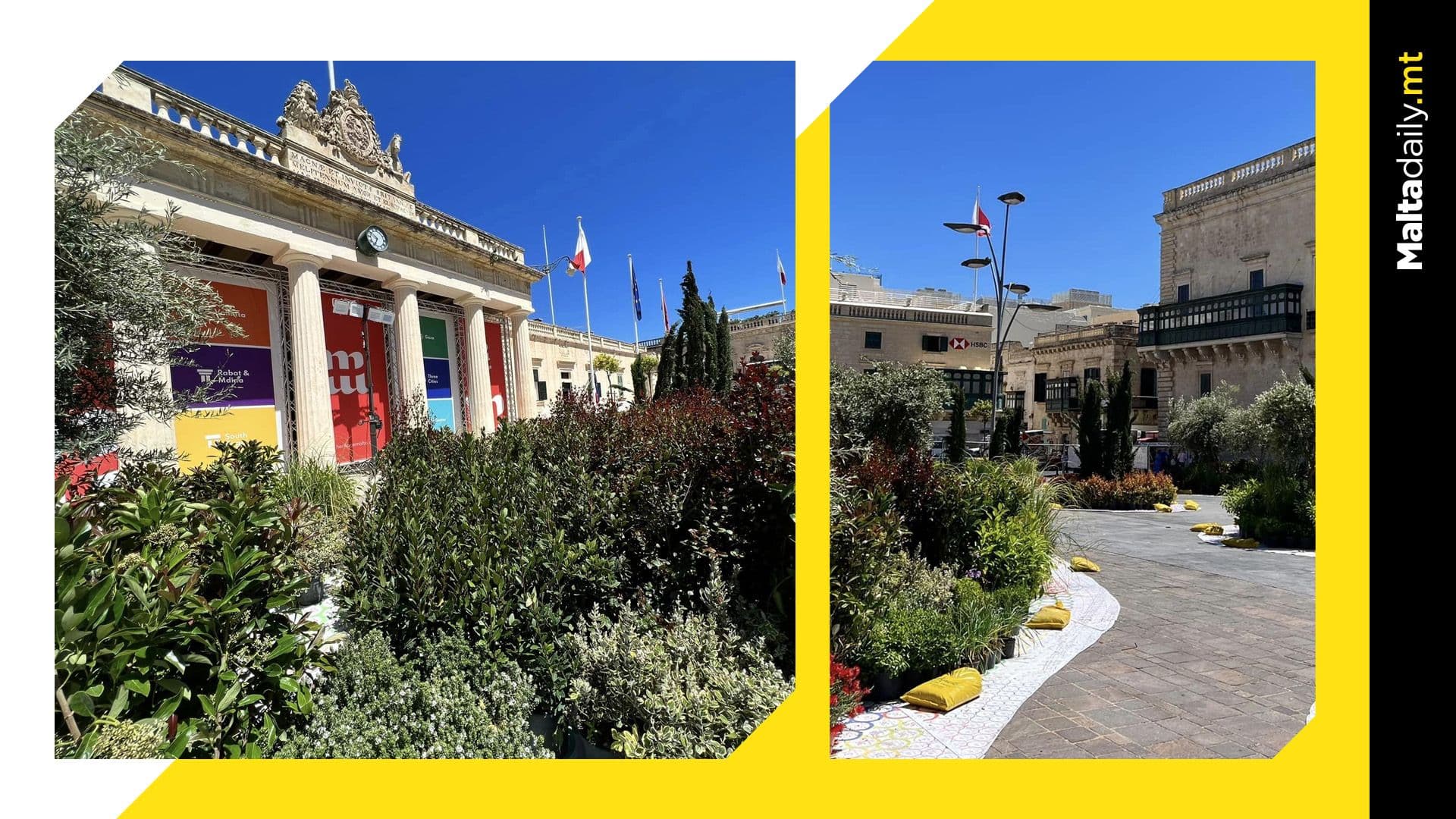‘Garden of Dreams’ takes shape in the capital for the Valletta Green Festival