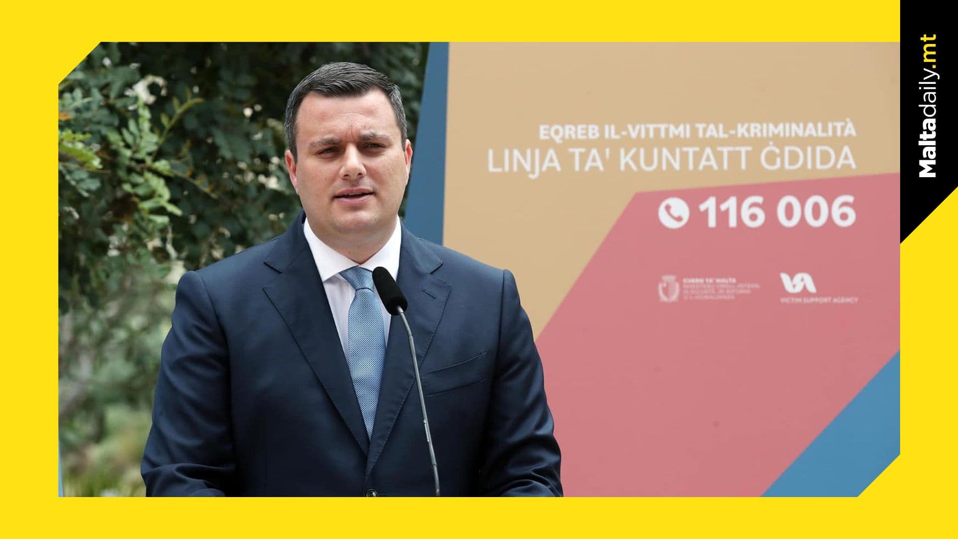 New national hotline launched for victims of crime in Malta: 116 006