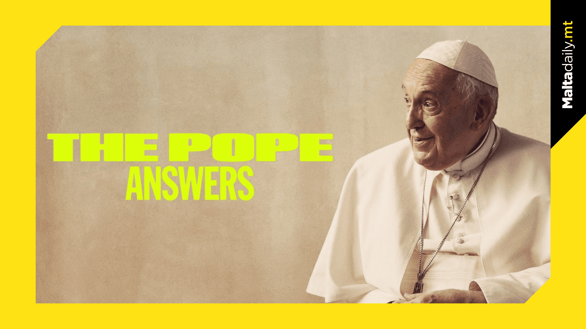 Pope Francis says sex is a beautiful thing and it’s ‘normal’ to meet people on Tinder