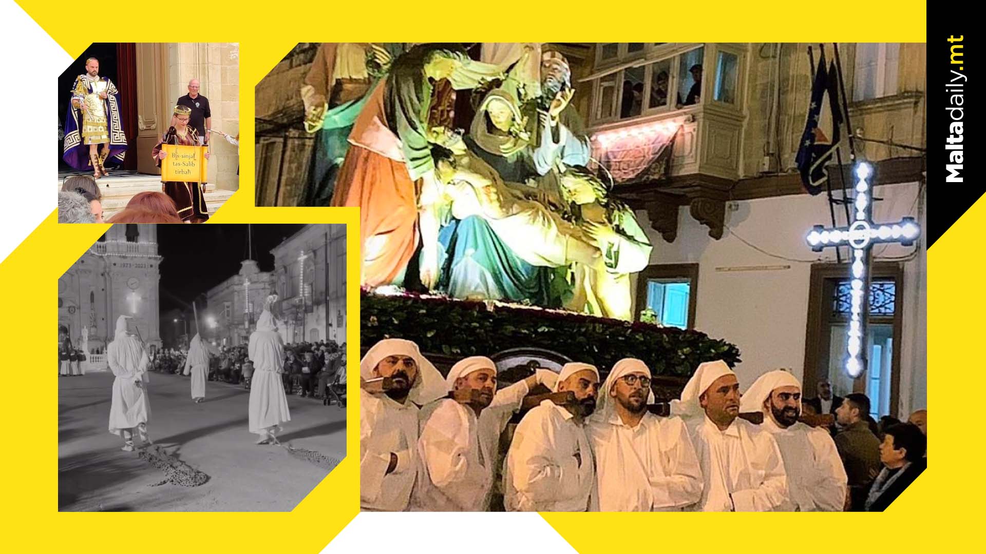 A return to Good Friday processions after a COVID-19 hiatus