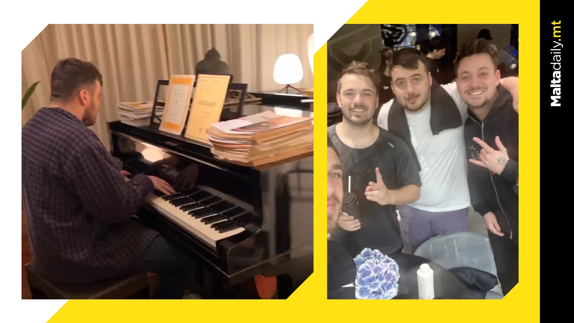 Shaun Farrugia back with number one DJ Martin Garrix; sings to his family & heads to the studio