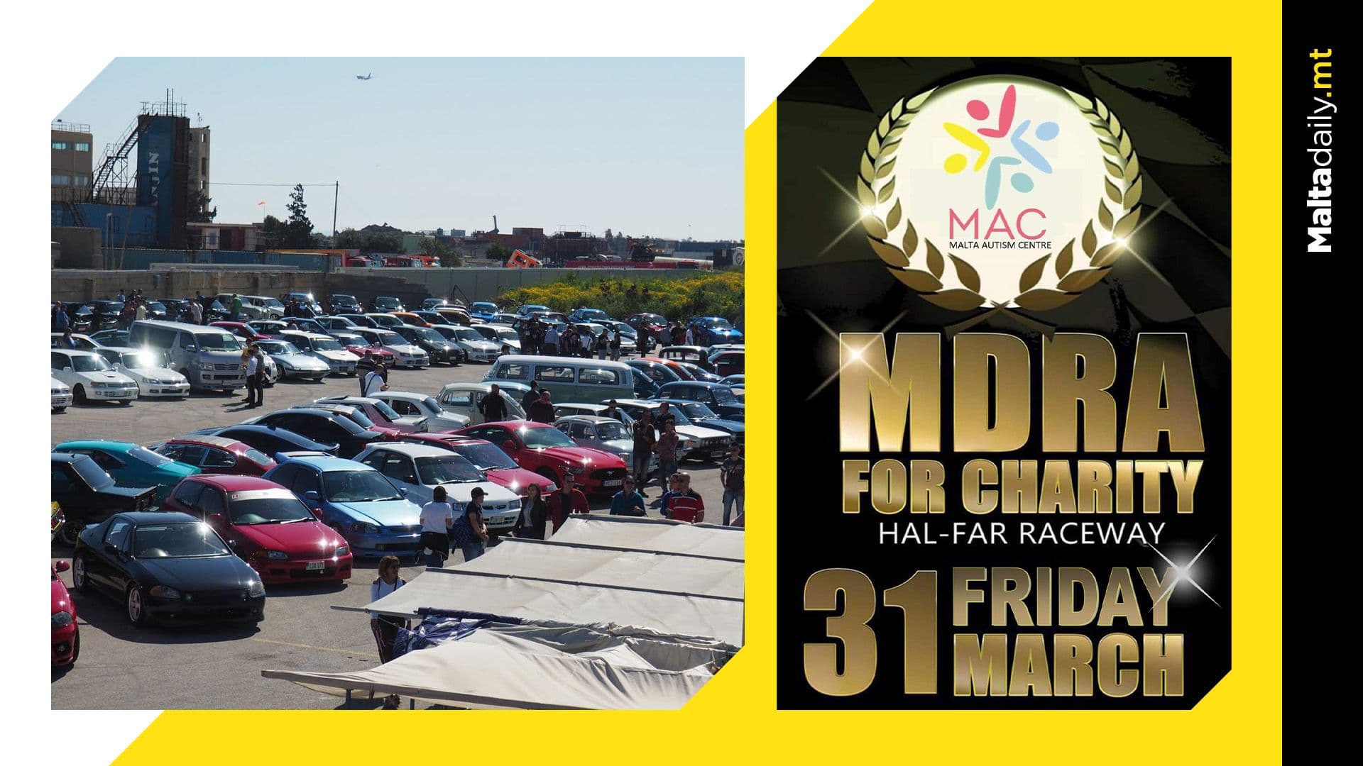 Car enthusiasts! MDRA for Charity returns to Hal Far Raceway on Friday 31st March