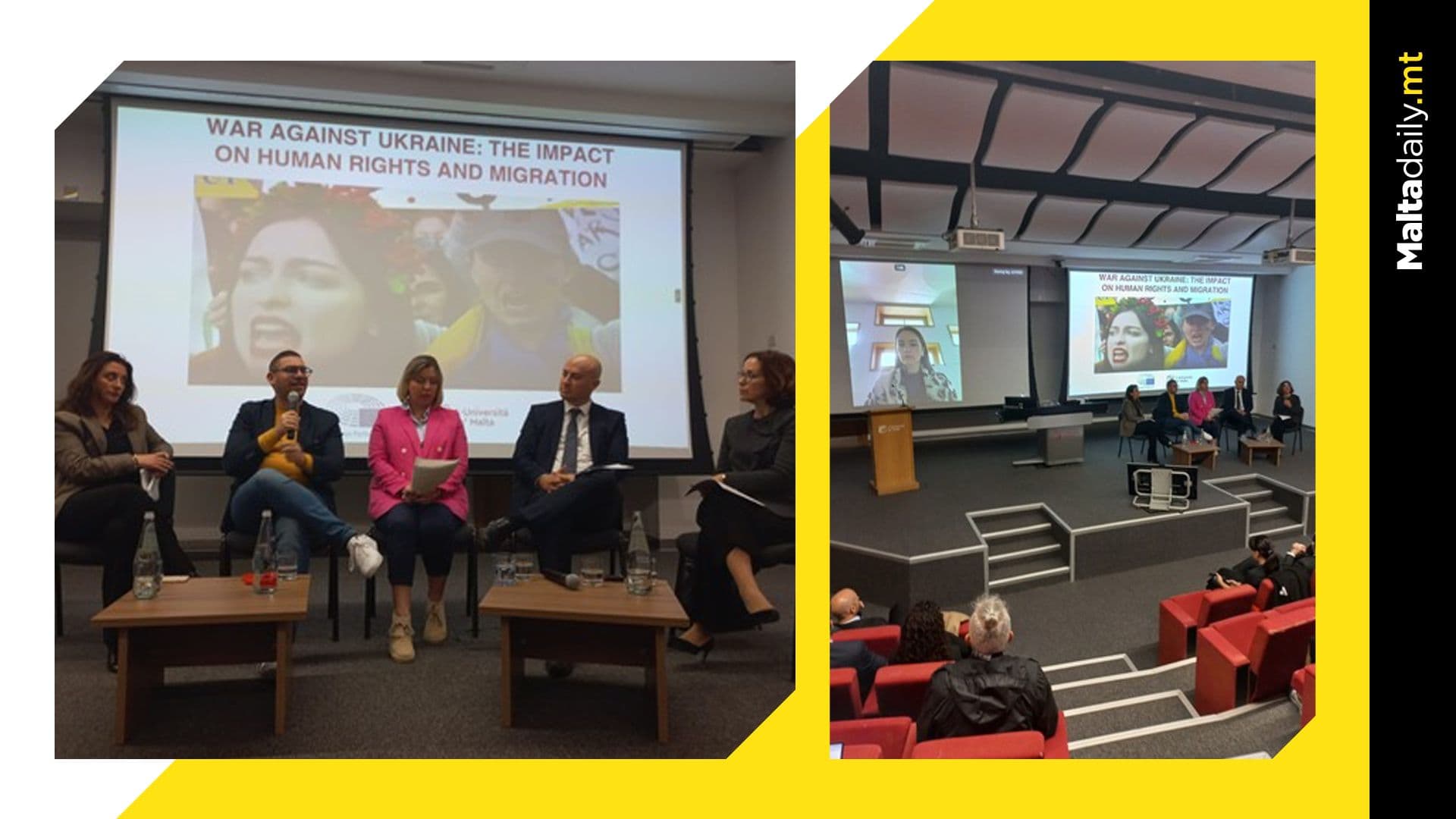 Marking a year of war against Ukraine