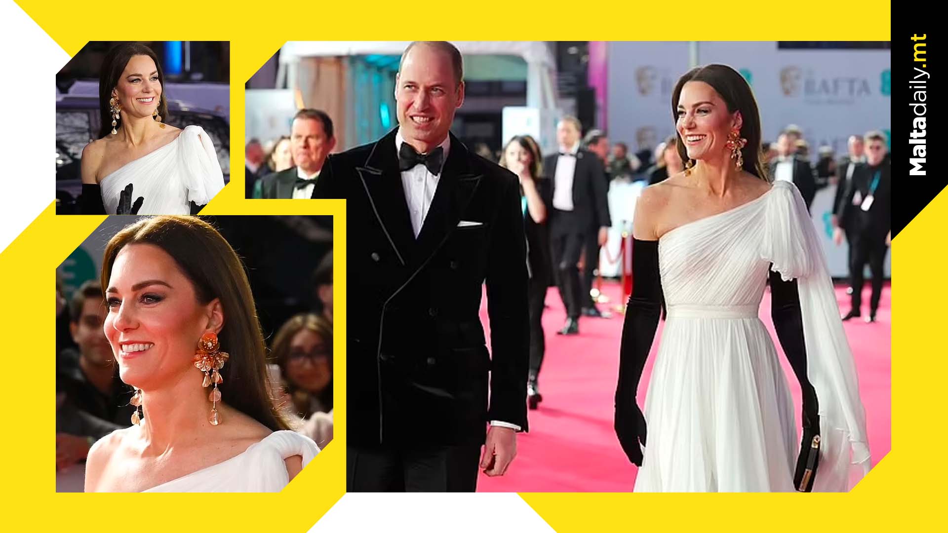 Kate Middleton wears Zara earrings and up-cycled gown in bid to become more relatable