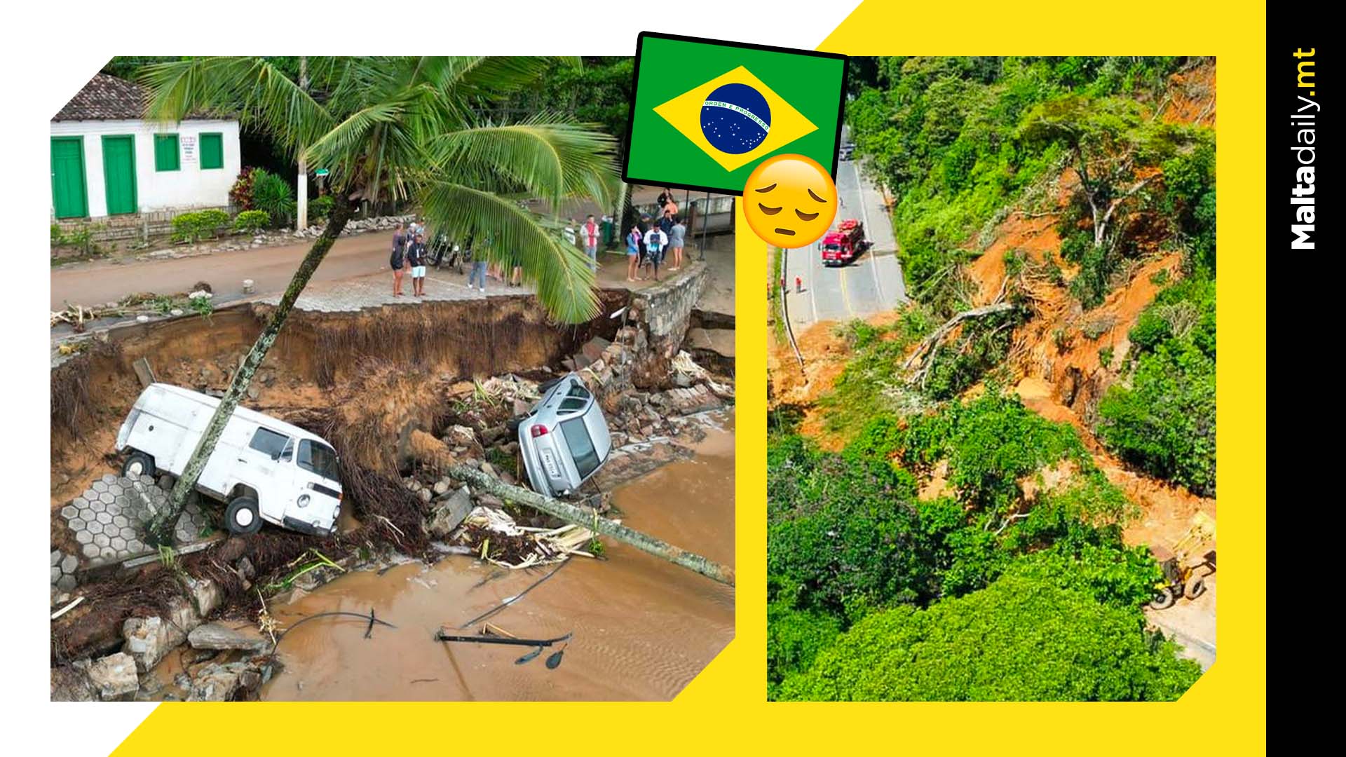 At leat 36 killed due to Brazil flooding and landslides