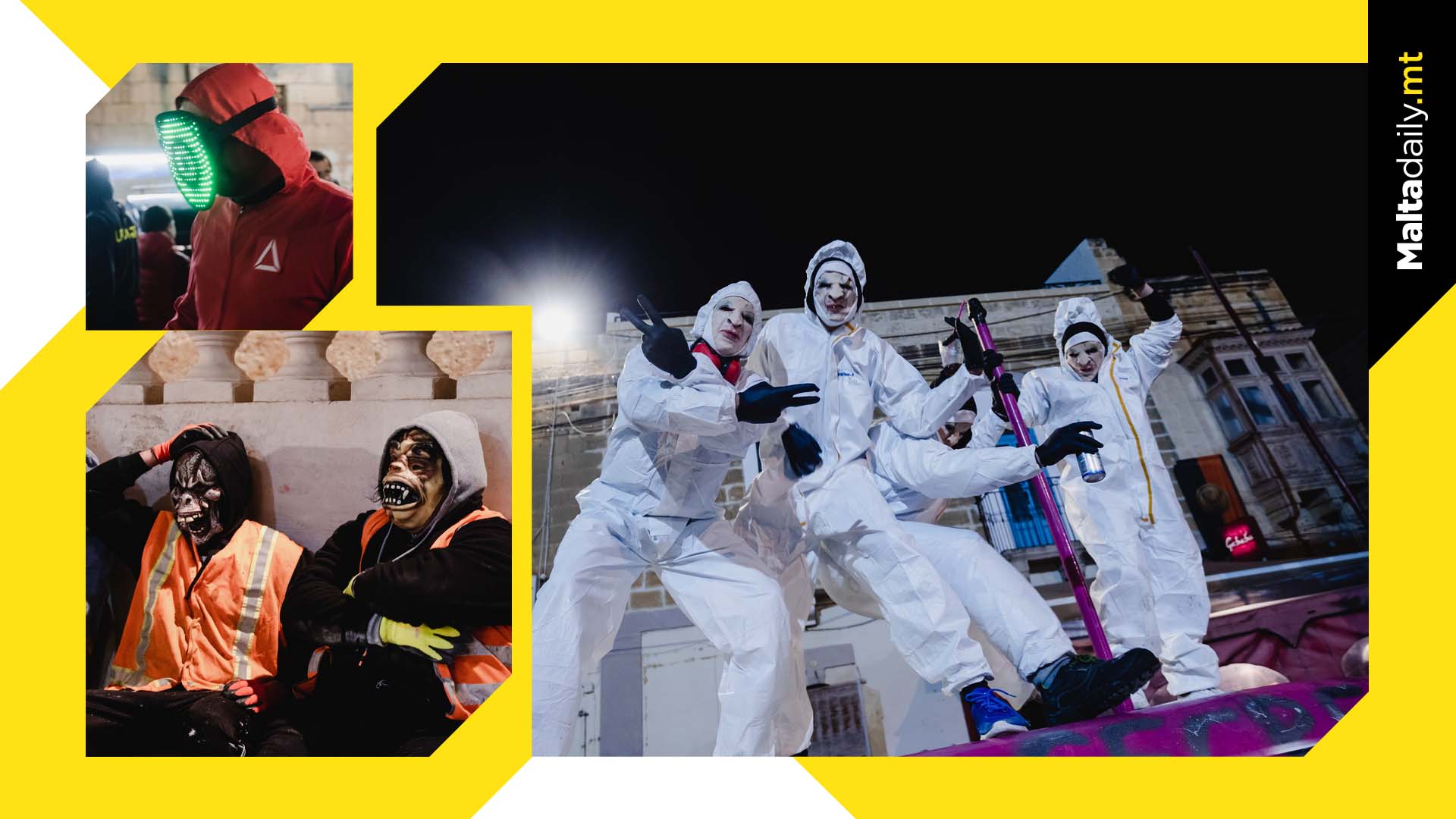 Another day of Nadur spontaneous Carnival celebrations!