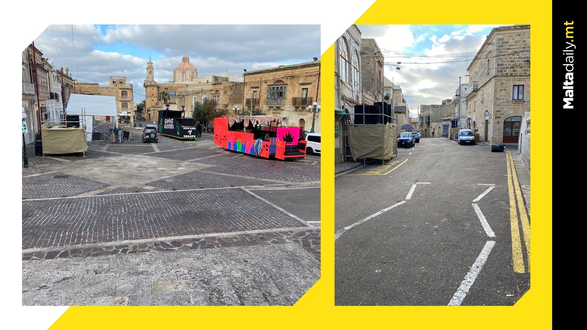 The streets of Nadur left spotless after Carnival celebrations