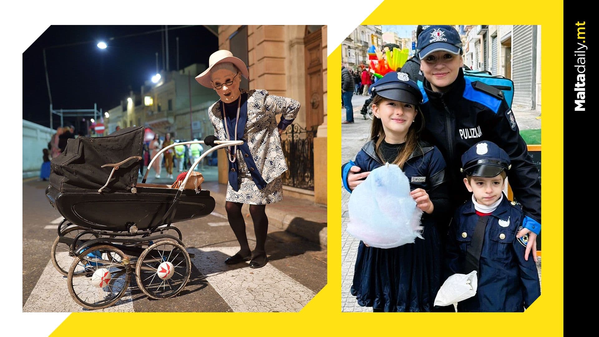 Wholesome moment as Malta Police Force takes photo with children in costumes