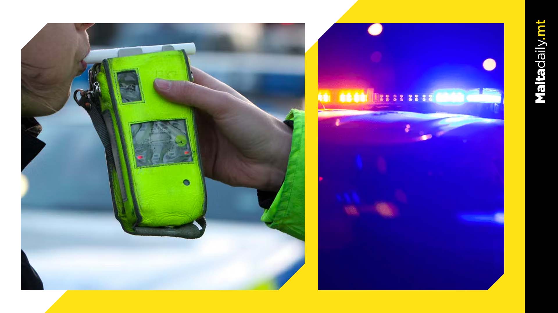 8 weekly breathalyser tests done over 5 years in Malta