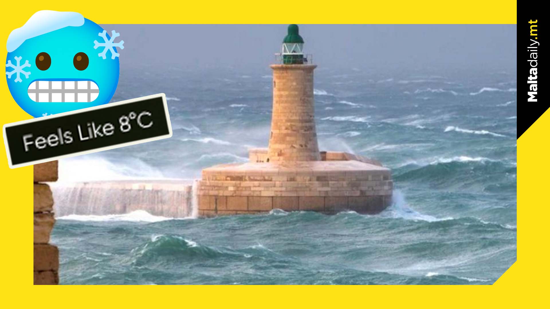 Intensely low temperatures and rain to hit Malta this week