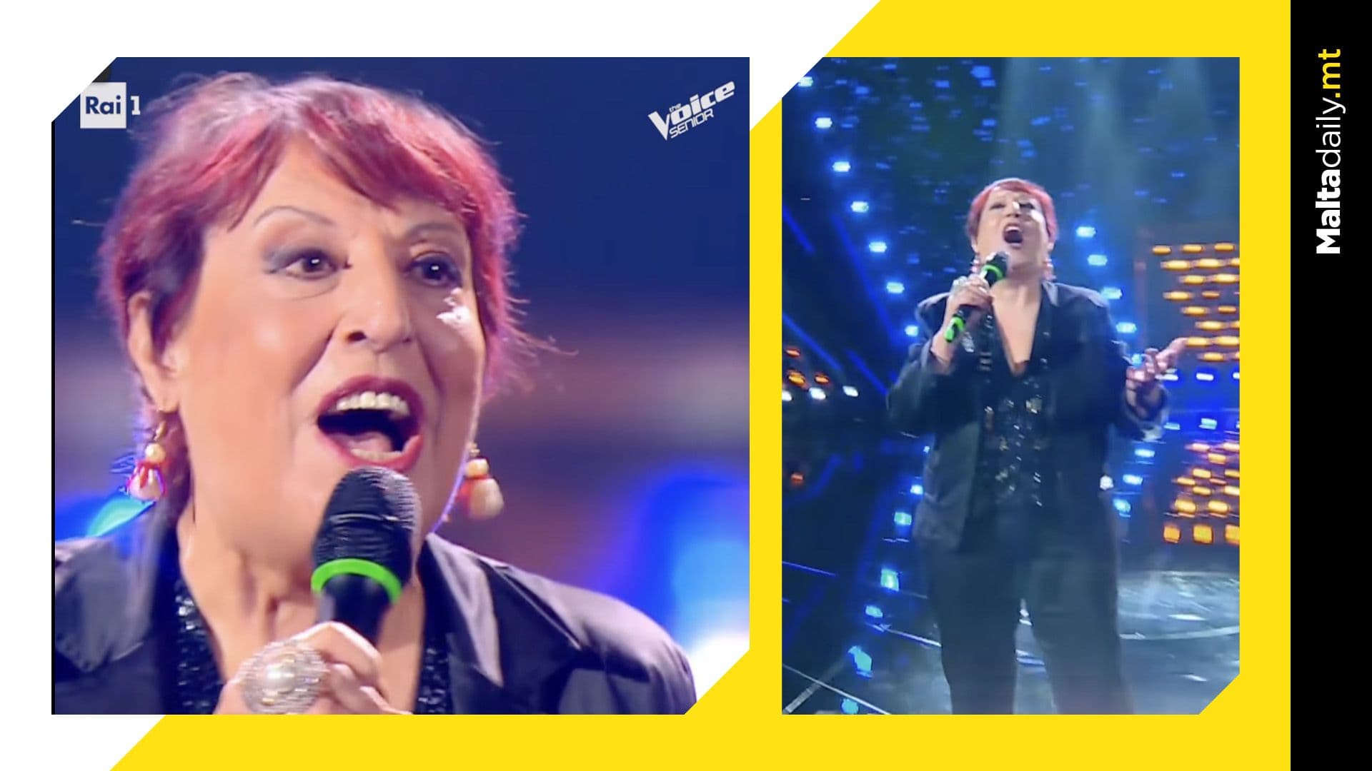 Maltese singer Mary Carmen shines on The Voice Senior Italy with stellar track