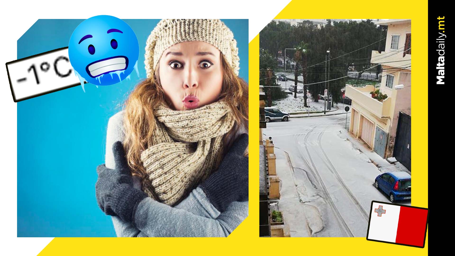 Temperatures could feel as cold as -1°C this weekend