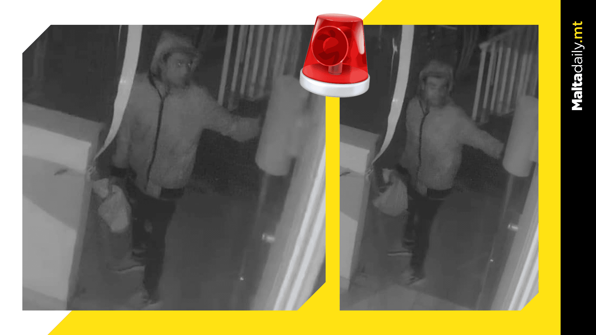 Thief filmed robbing Ħamrun cafeteria via CCTV