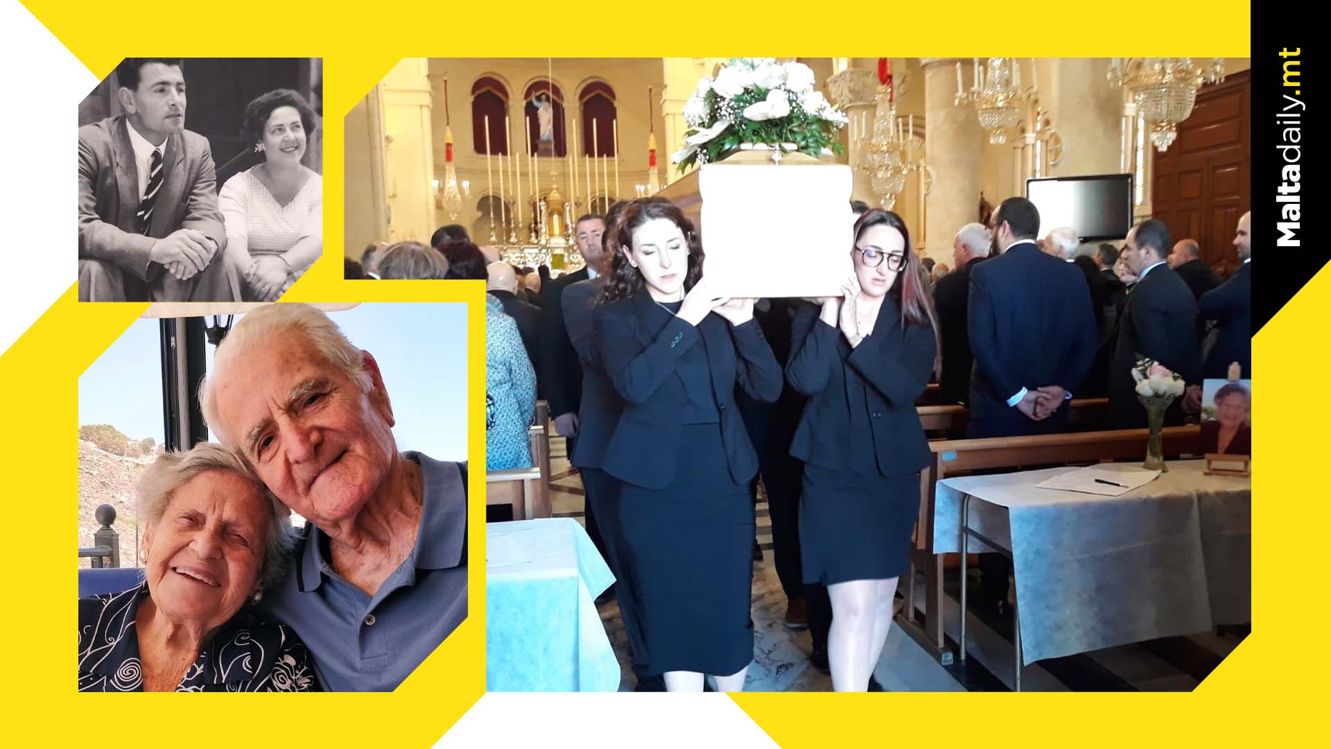 Bernard Grech’s mother’s coffin lifted by granddaughters