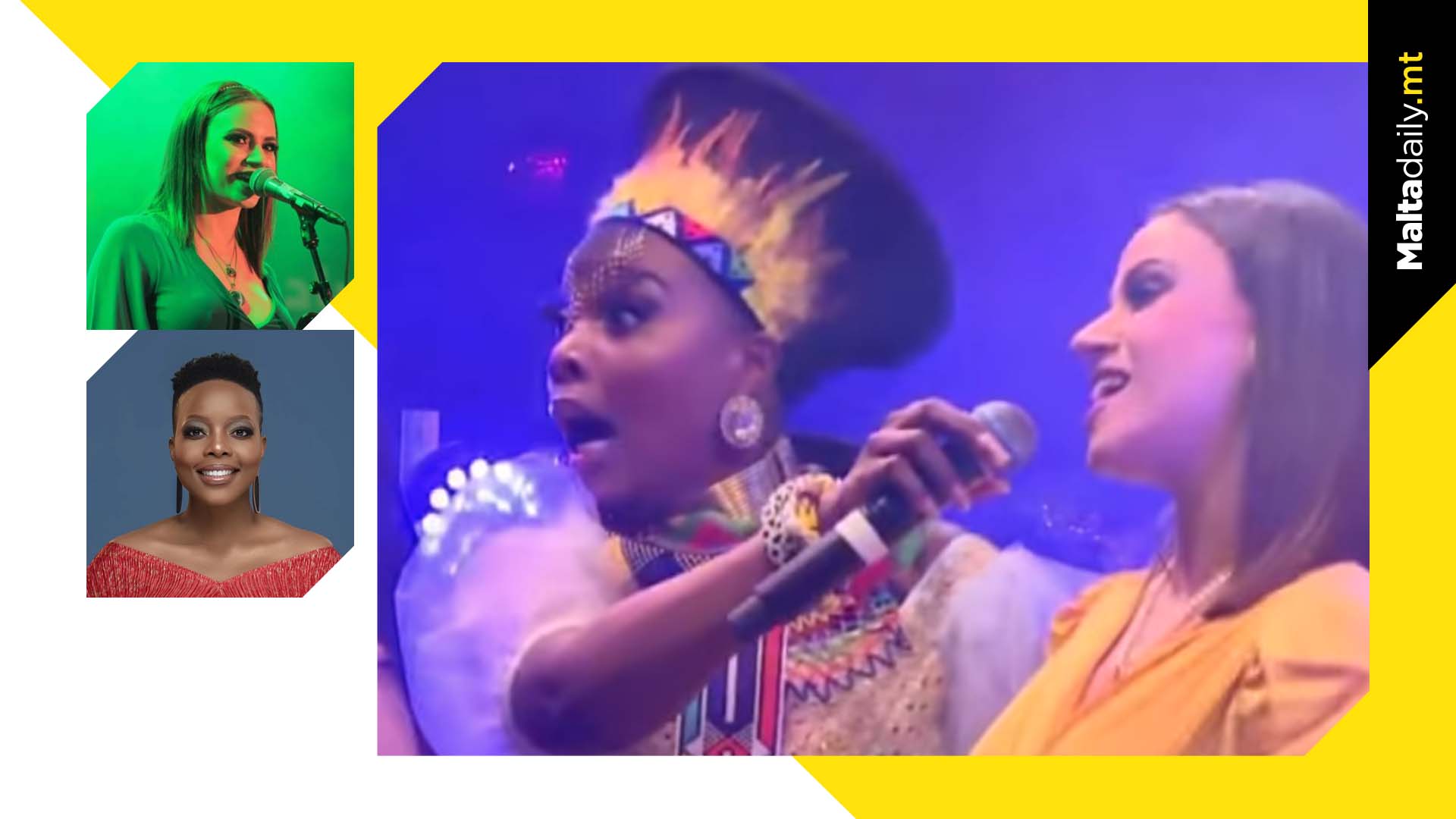 Maltese musician sings with and wows Jerusalema singer