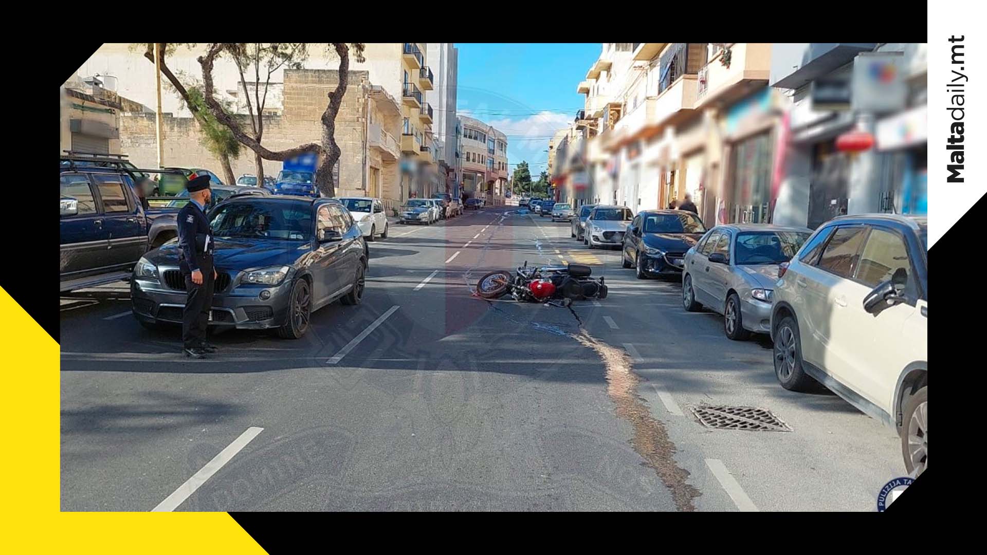 72 year old man grievously injured in Qormi traffic accident