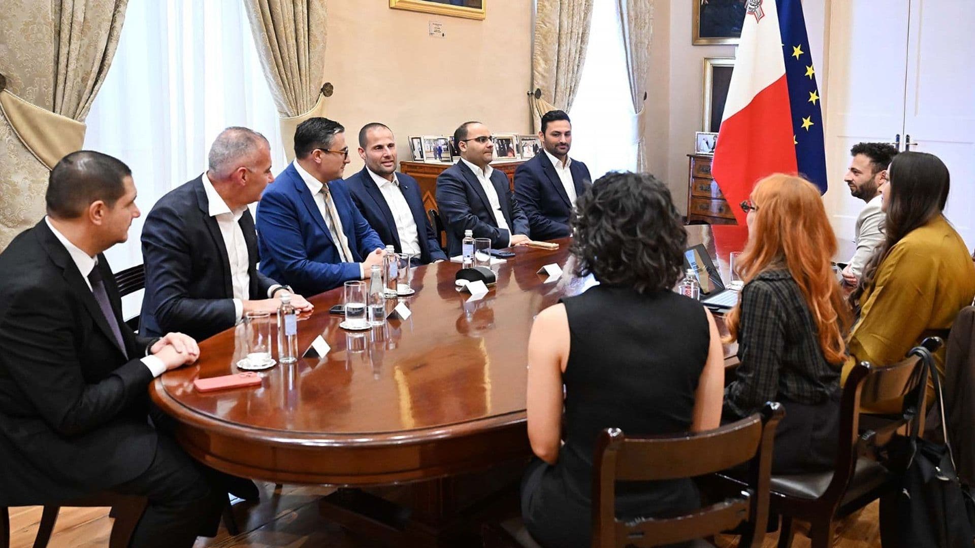 Robert Abela Meets Representatives Of Malta Entertainment Industry & Arts Association