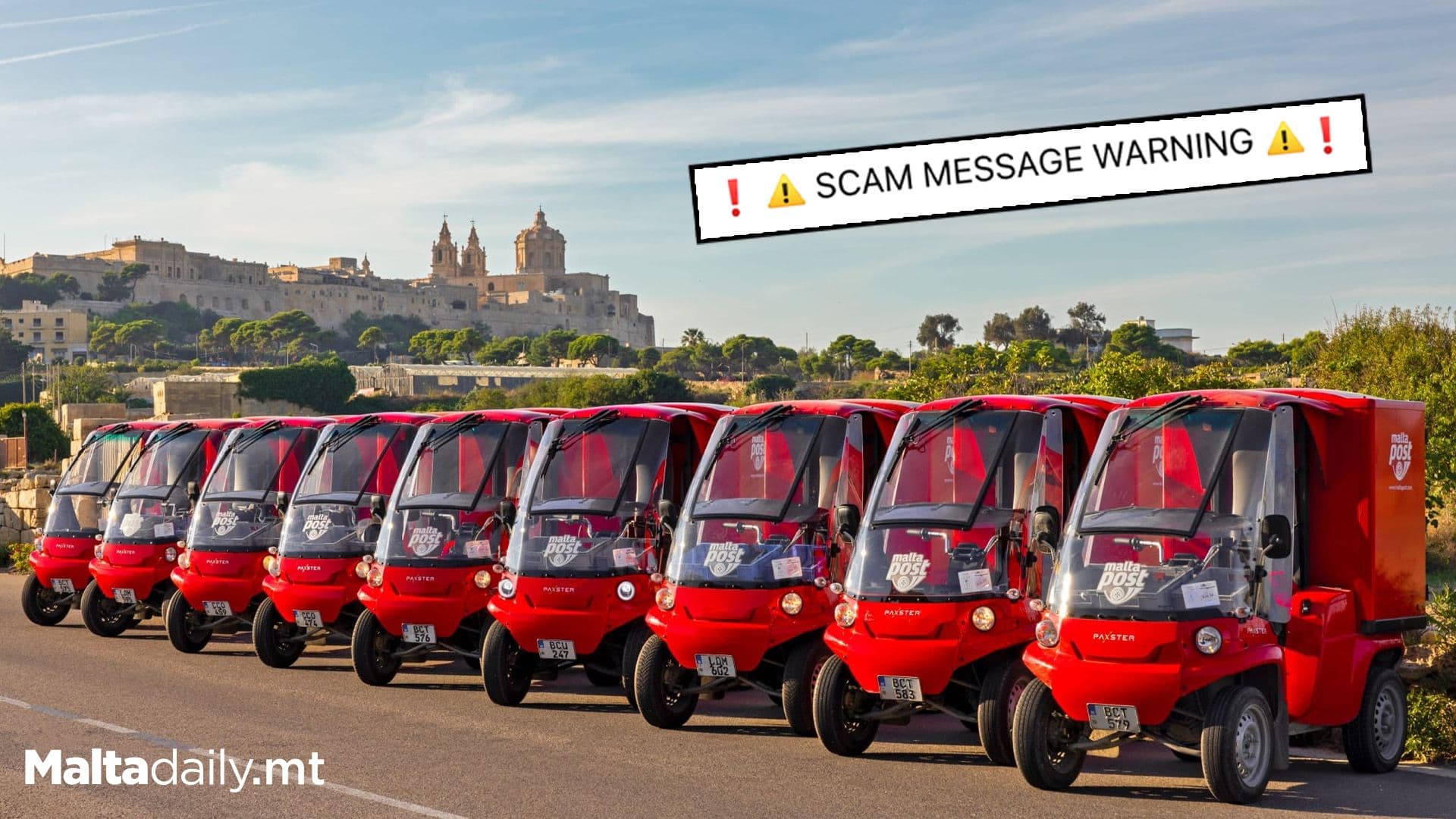 MaltaPost Warns About Scam Messages