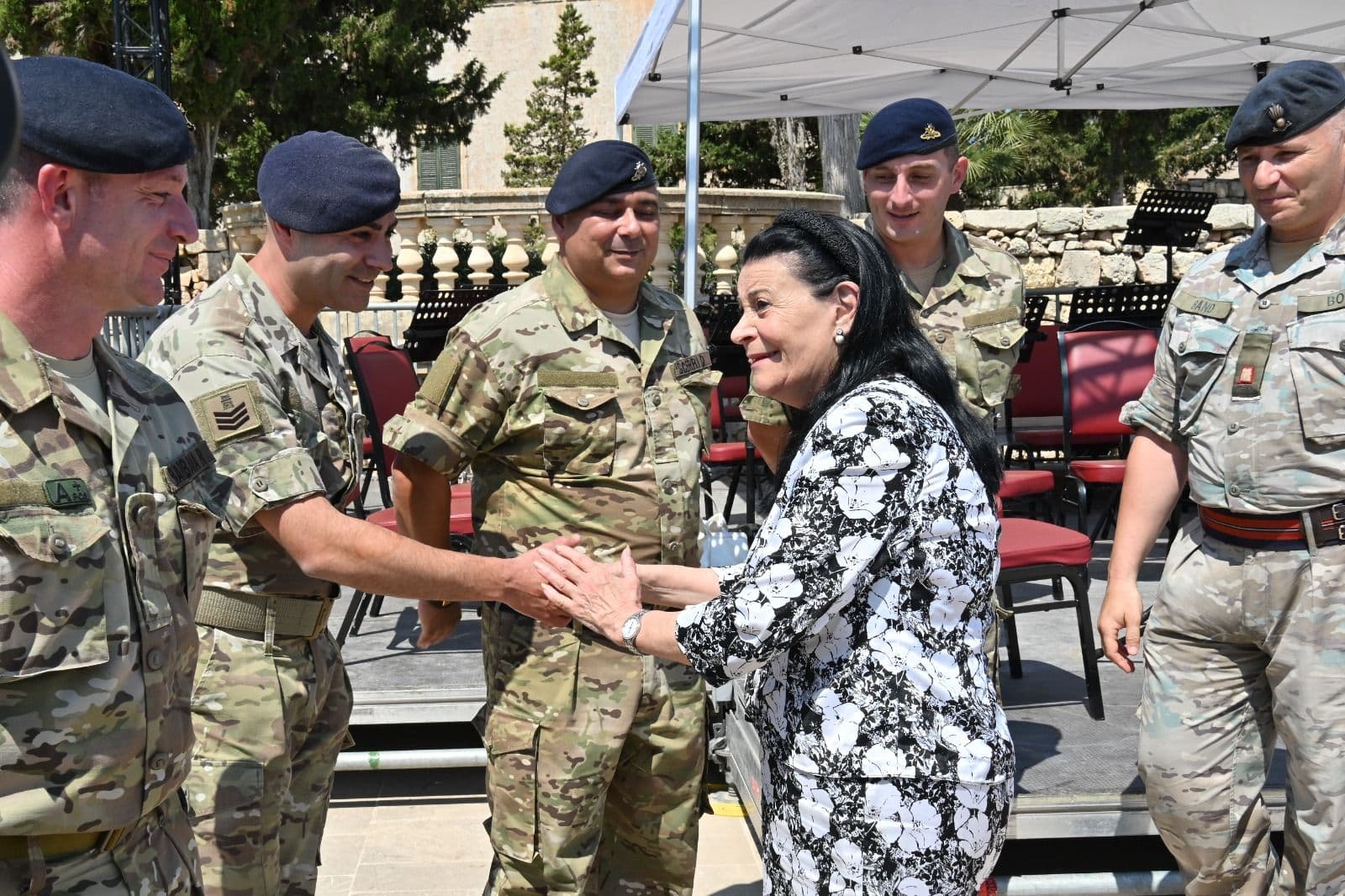 President Visits Final Preparations For Verdala Palace’s Moon Ball