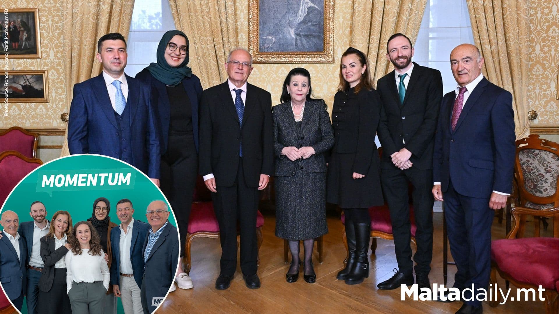 Momentum Party Seeks Electoral Reforms & Equality In Meeting With President