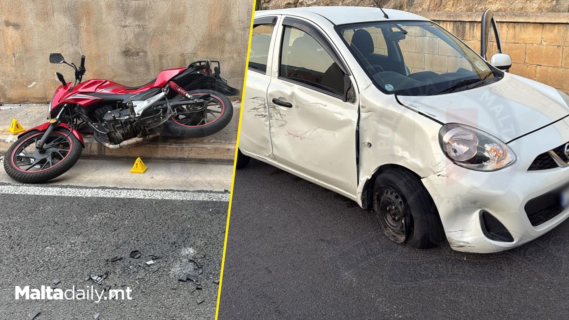 Motorcyclist Seriously Injured In Birkirkara Crash