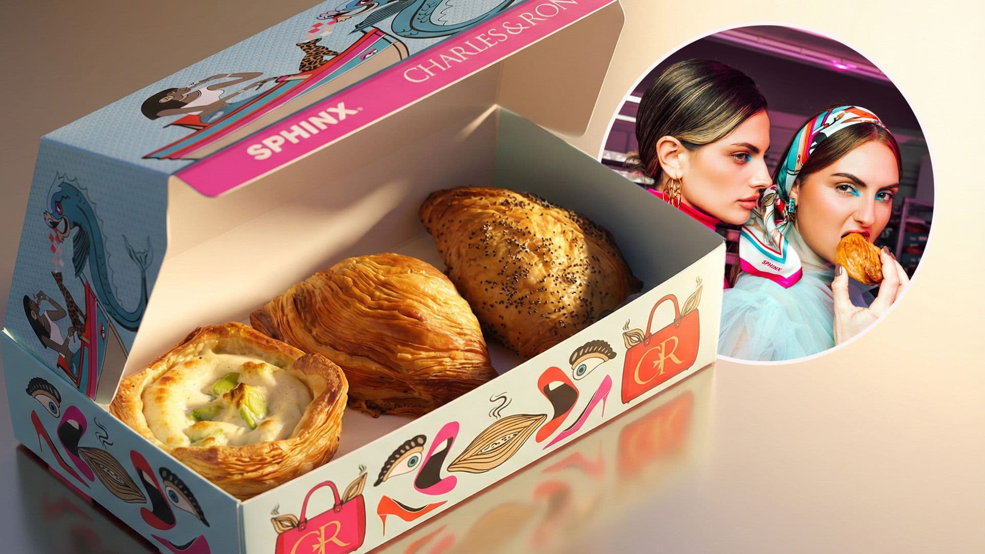 Charles & Ron And Sphinx Launch Limited Edition Scarf & New Flavours