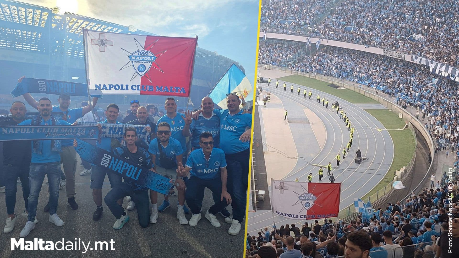 Maltese Napoli Fans Celebrate Scudetto Win